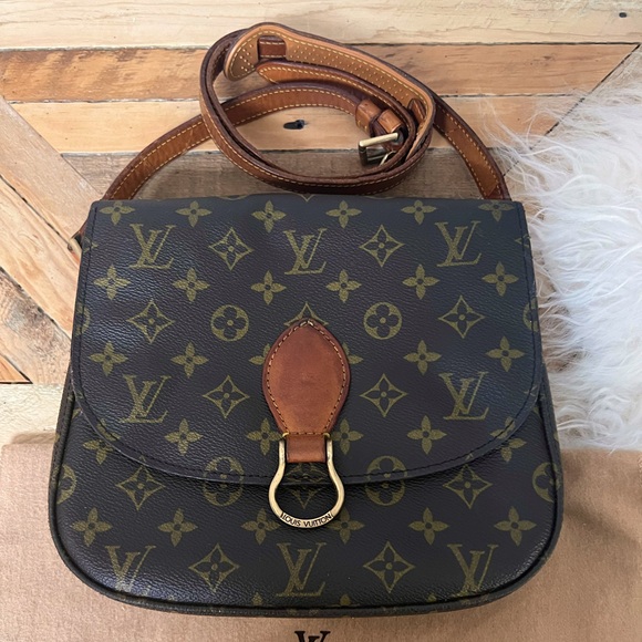 SOLD Louis Vuitton Vintage Saint Cloud Shoulder and Crossbody Style Purse - Picture 1 of 11